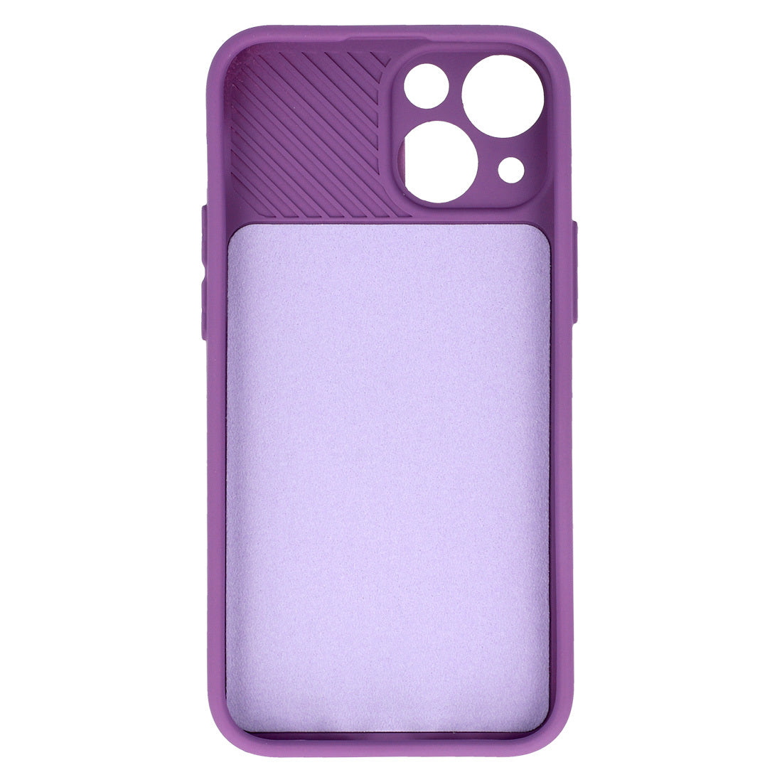 Aizsargvāciņš iPhone 15 – Camshield Soft, violets — attēls 3