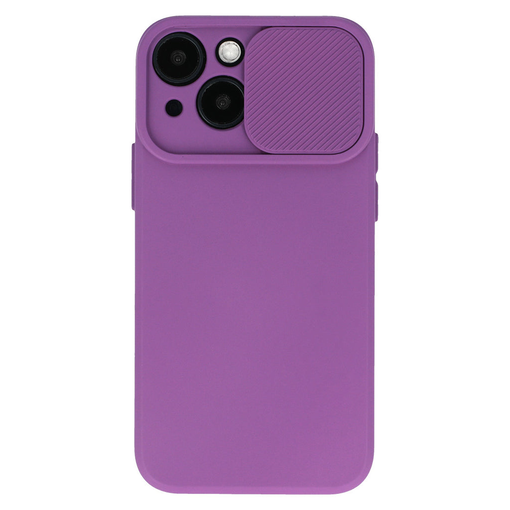 Aizsargvāciņš iPhone 15 Pro Max – Camshield Soft, violets — attēls 2