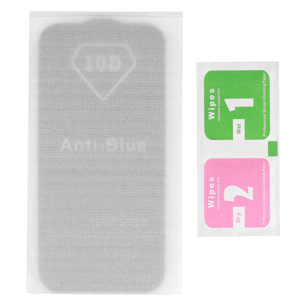 Aizsargstikls Xiaomi Redmi Note 12 4G/5G – Anti-Blue Full Glue — attēls 4