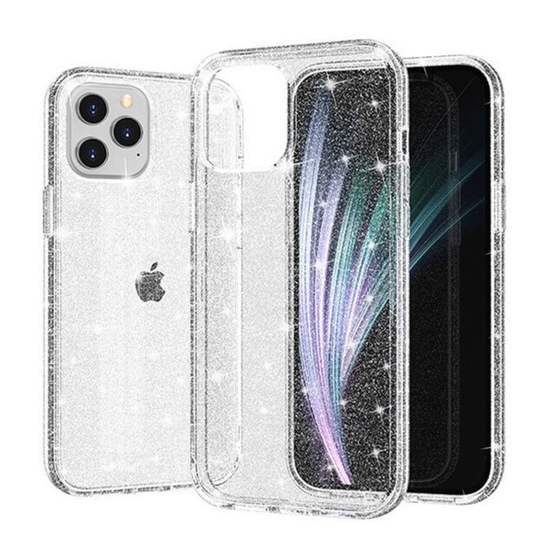 Aizsargvāciņš Samsung Galaxy A35 5G – Crystal Glitter, sudraba — attēls 2