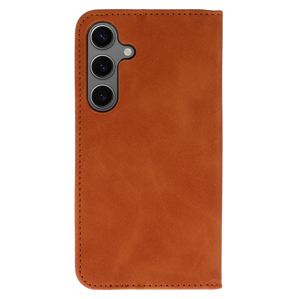 Aizsargvāciņš Samsung Galaxy S24 Plus brūns – Wonder Prime