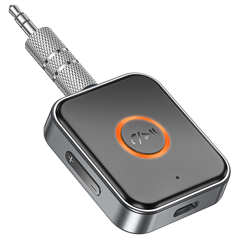 Borofone BC55 Suave Bluetooth AUX audio uztvērējs, melns