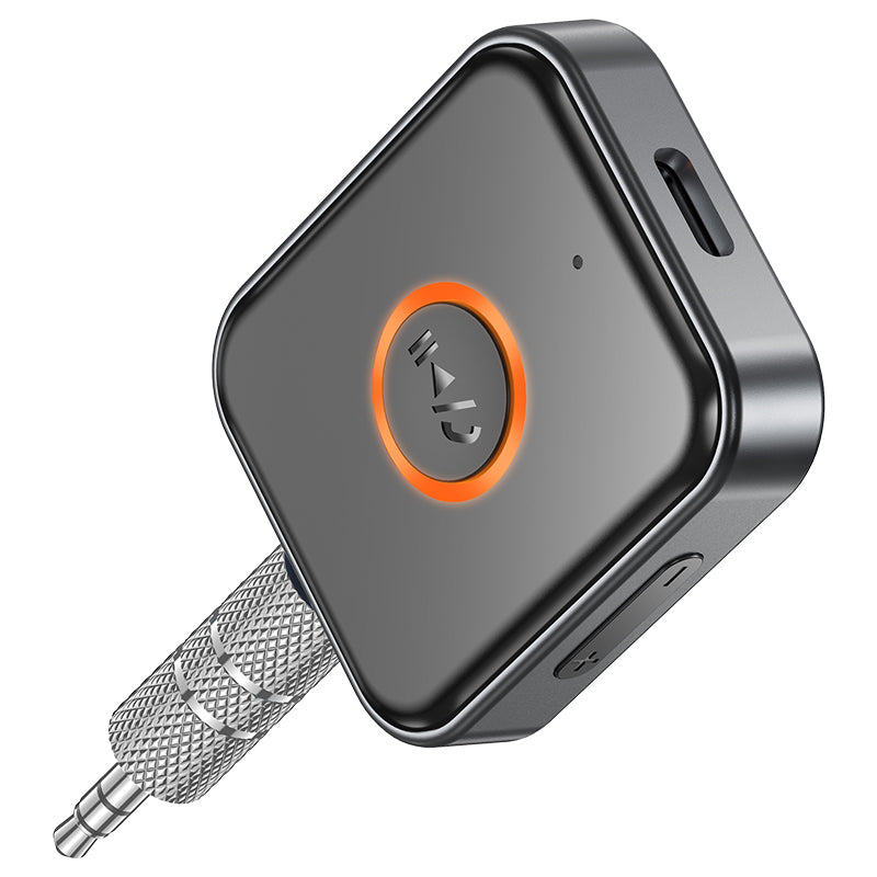 Borofone BC55 Suave Bluetooth AUX audio uztvērējs, melns