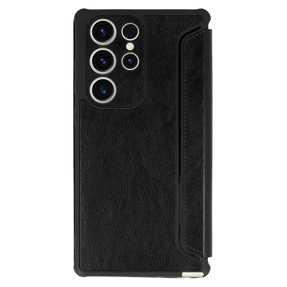 Aizsargvāciņš Samsung Galaxy A15 4G/5G – Razor Leather, melns — attēls 2