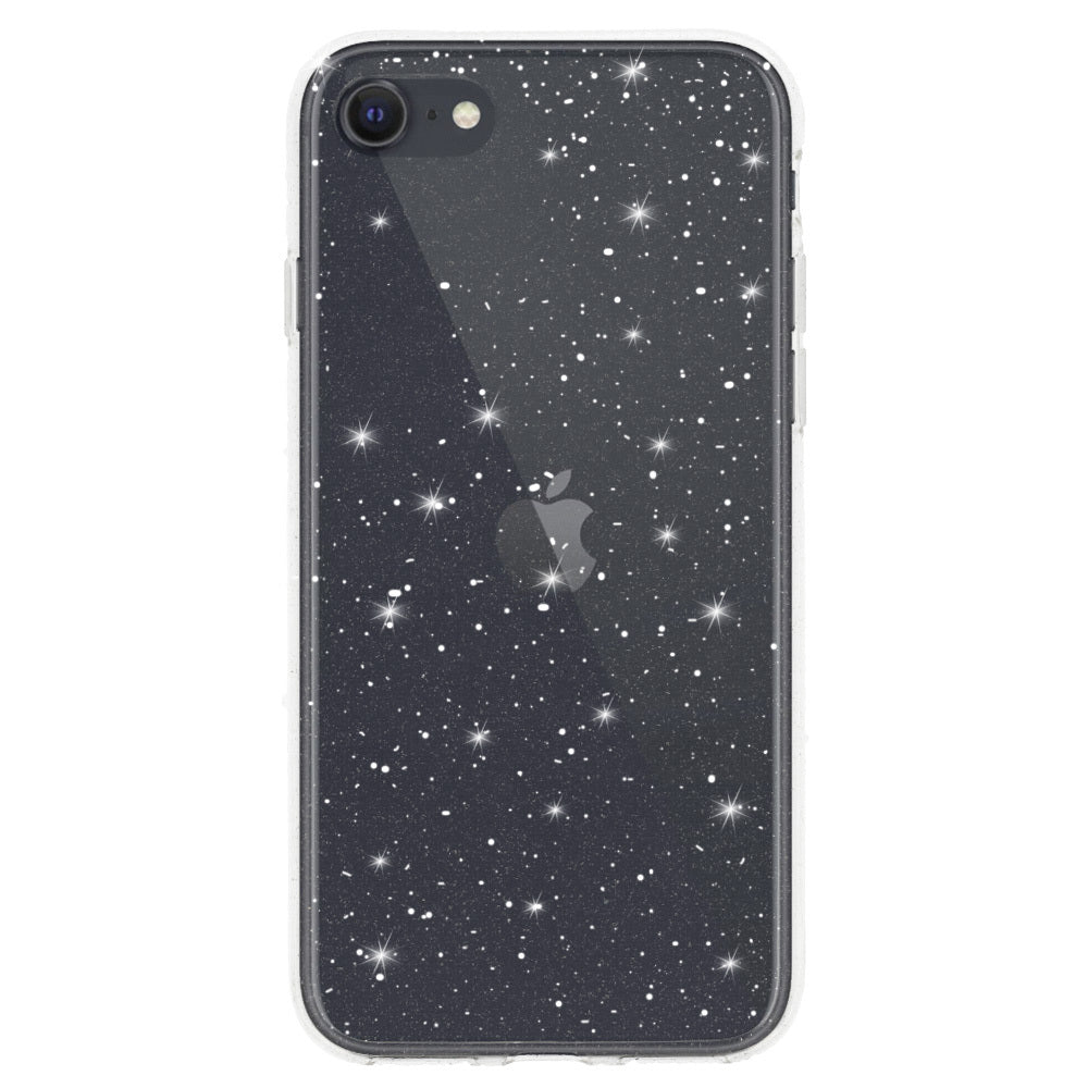 Aizsargvāciņš iPhone 7 / 8 / SE 2020/SE 2022 – Crystal Glitter, sudraba — attēls 2