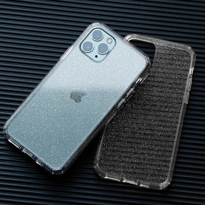 Aizsargvāciņš iPhone 11 sudraba – Crystal Glitter