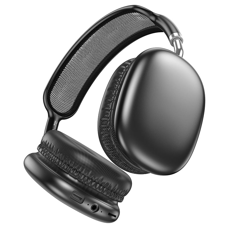 Austiņas Borofone Headphones BO22 Plus Elegant bluetooth dark grey — attēls 2