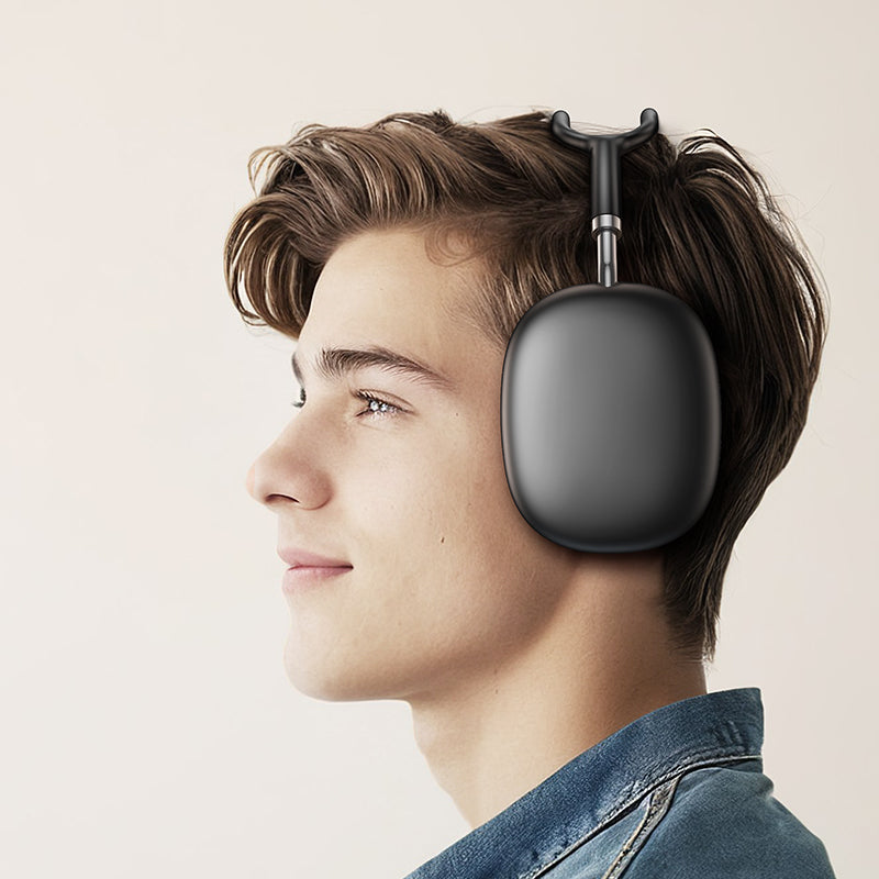 Austiņas Borofone Headphones BO22 Plus Elegant bluetooth dark grey — attēls 3