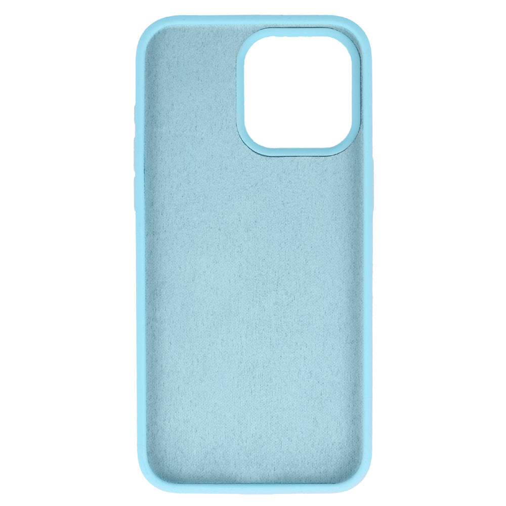 Aizsargvāciņš iPhone 16 Pro – Silicone Lite, gaiši zils — attēls 3