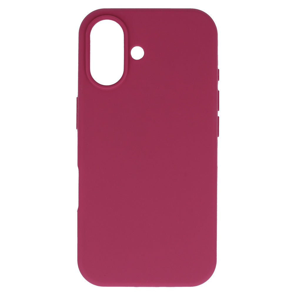 Aizsargvāciņš iPhone 16 – Silicone Lite, bordo — attēls 2