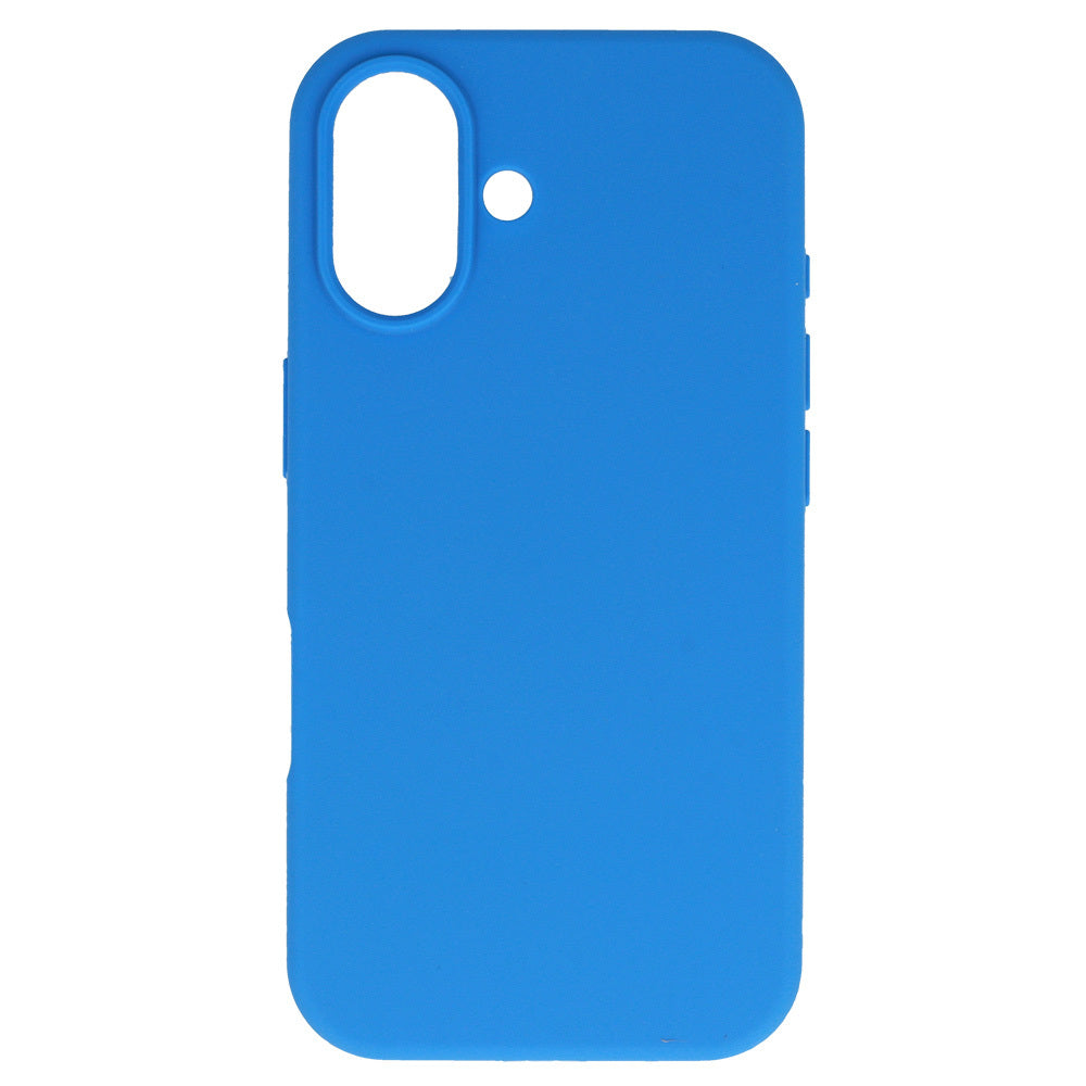 Aizsargvāciņš iPhone 16 – Silicone Lite, zils — attēls 2
