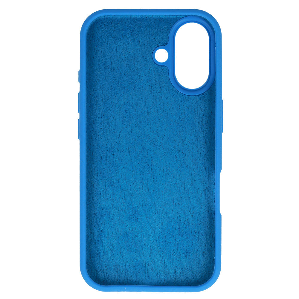 Aizsargvāciņš iPhone 16 – Silicone Lite, zils — attēls 3