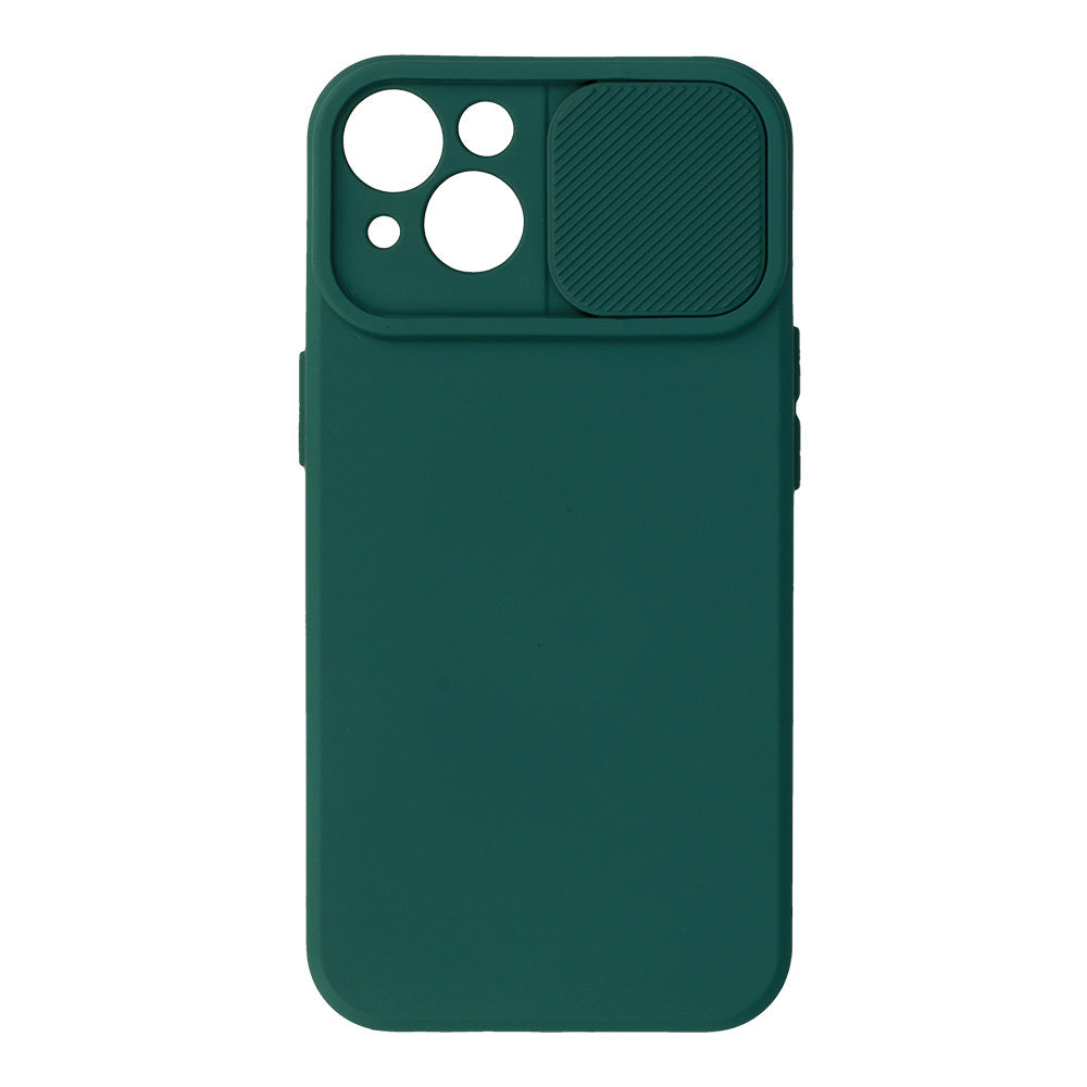 Aizsargvāciņš iPhone 13 – Camshield Soft, tumši zaļš — attēls 2