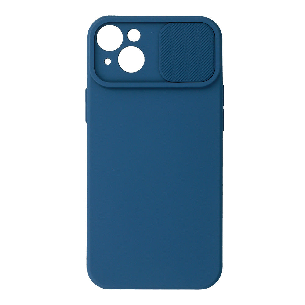 Aizsargvāciņš iPhone 14 – Camshield Soft, tumši zils — attēls 2
