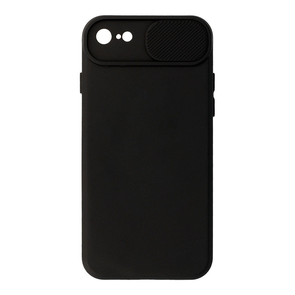 Aizsargvāciņš iPhone 7 Plus/8 Plus – Camshield Soft, melns — attēls 2