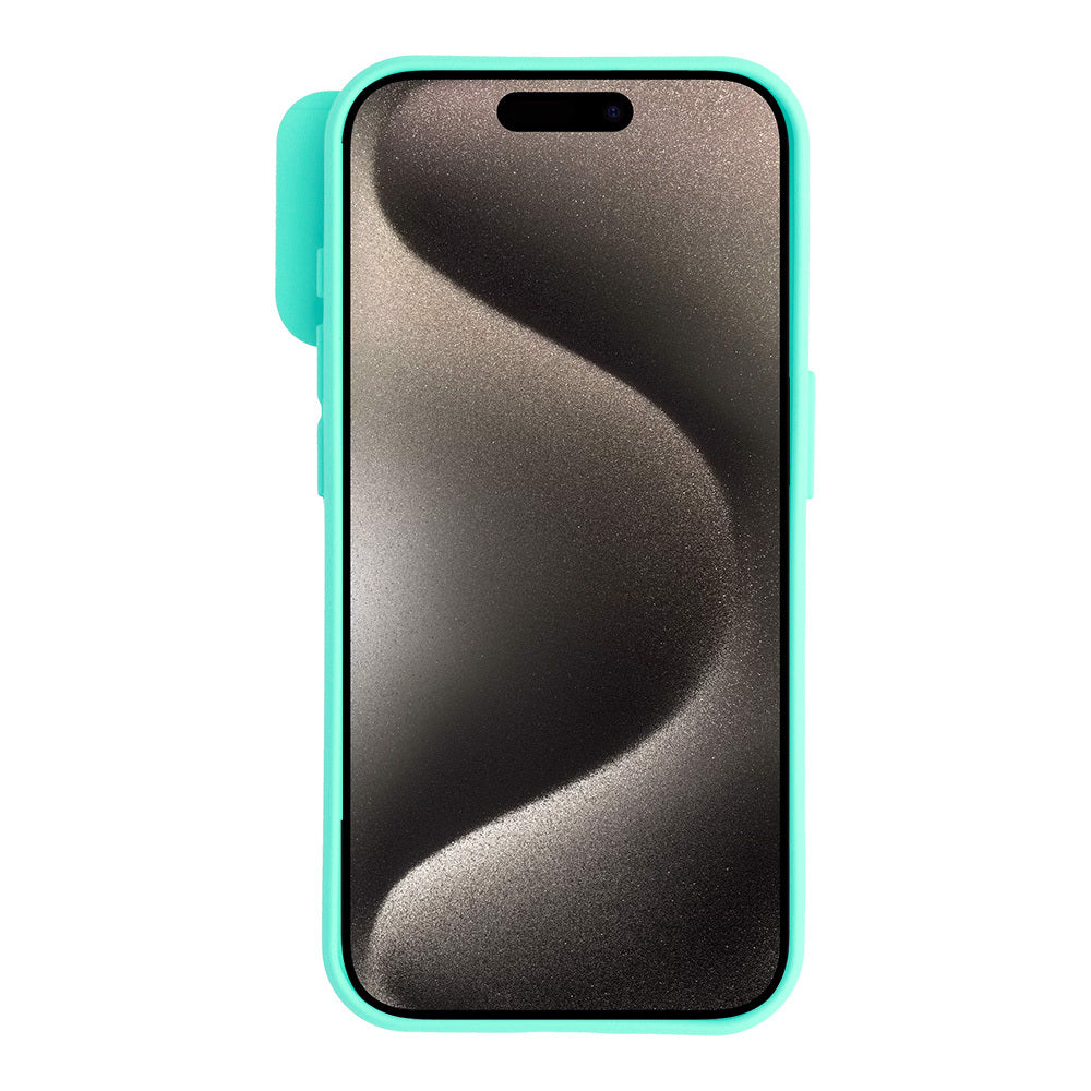 Aizsargvāciņš iPhone 15 Pro Mint – Camshield Soft — attēls 3