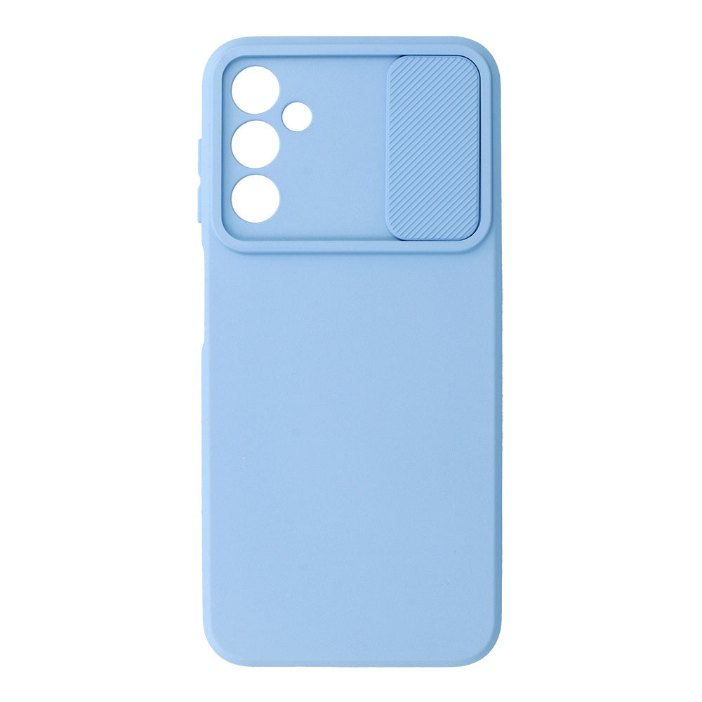 Aizsargvāciņš Samsung Galaxy A14 4G/5G – Camshield Soft, gaiši zils — attēls 4