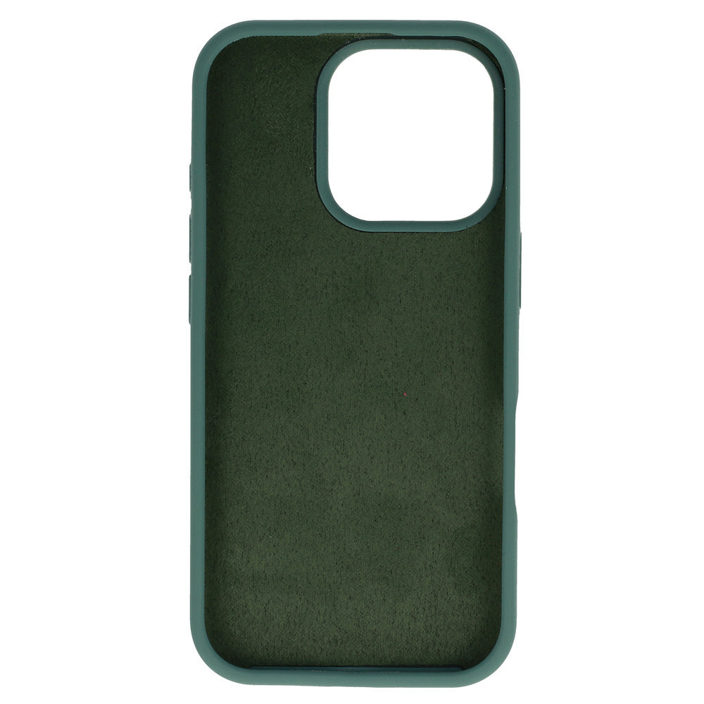 Tel Protect Silicone Premium aizsargvāciņš iPhone 16 Pro, tumši zaļš