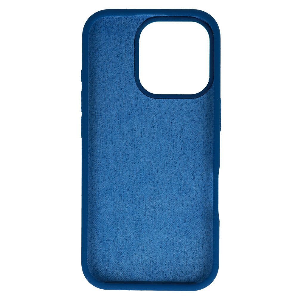 Tel Protect Silicone Premium vāciņš iPhone 16 Pro, tumši zils — attēls 3