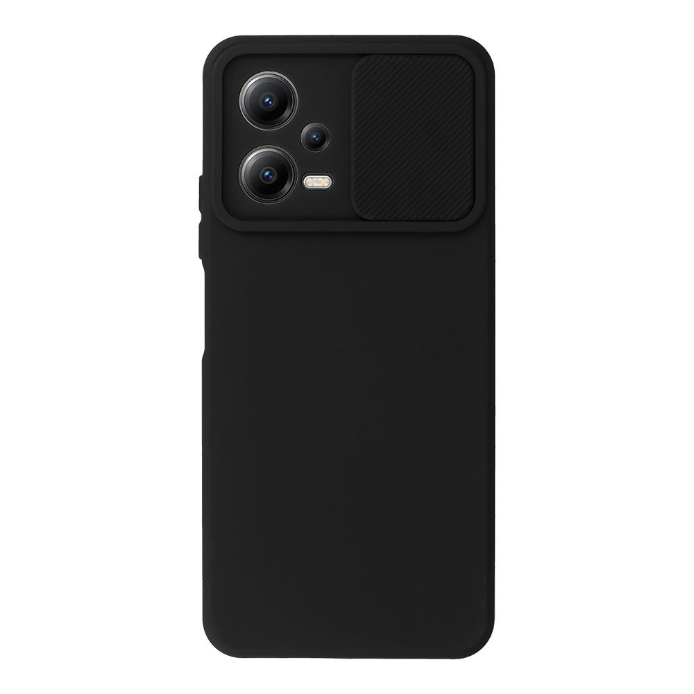 Aizsargvāciņš Xiaomi Redmi Note 12 5G/Poco X5 – Camshield Soft, melns — attēls 2