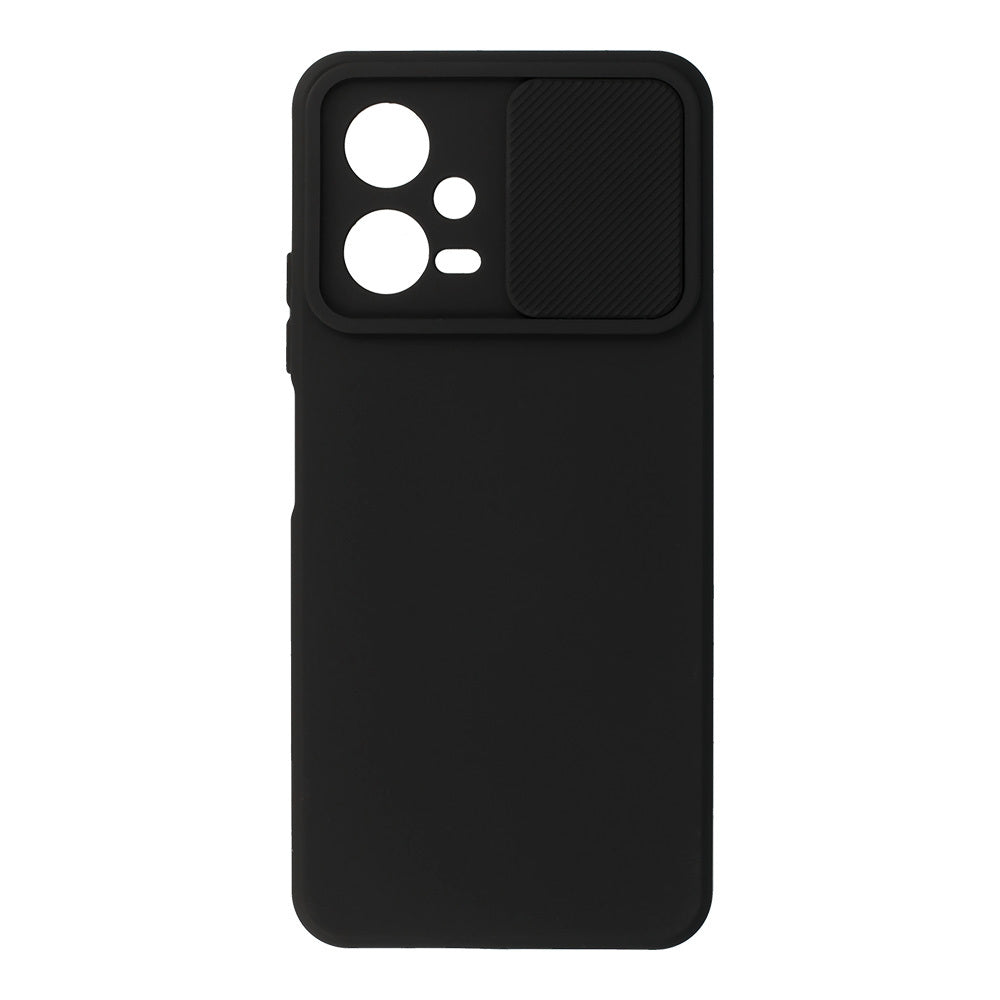 Aizsargvāciņš Xiaomi Redmi Note 12 5G/Poco X5 – Camshield Soft, melns — attēls 4