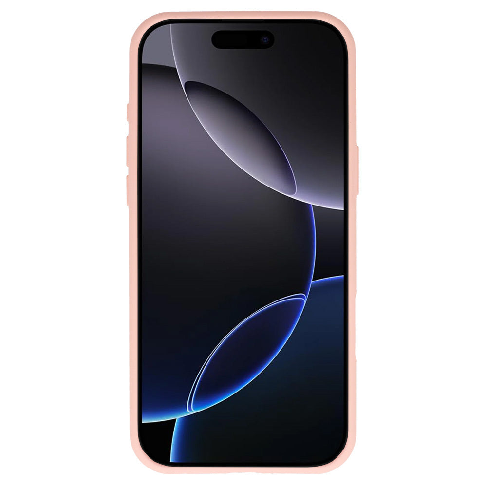 Aizsargvāciņš iPhone 16 Pro peach – Silicone Lite — attēls 3
