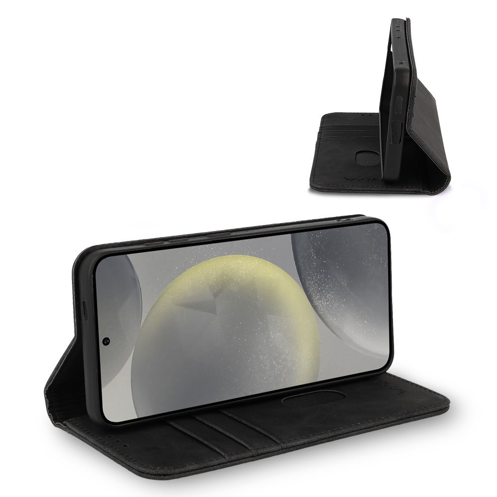 Aizsargvāciņš Samsung Galaxy S25 Edge melns – Wonder Smart