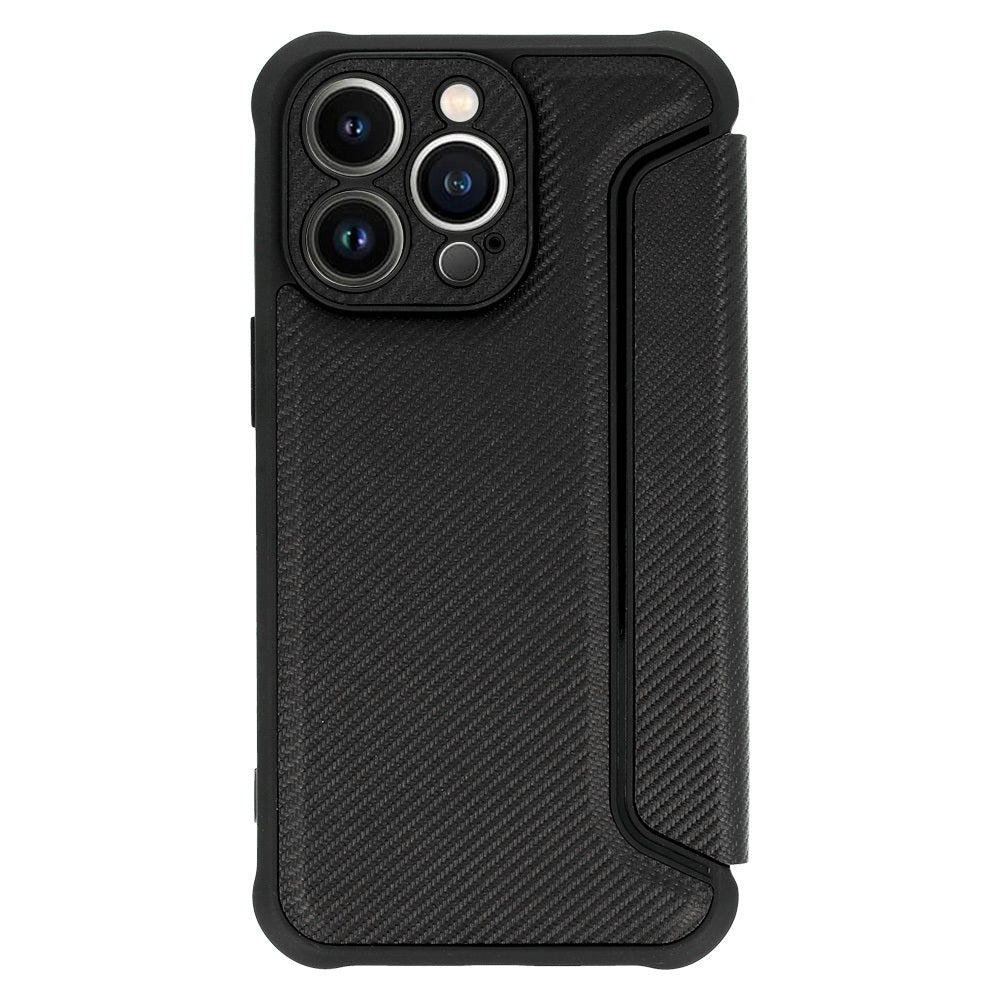 Aizsargvāciņš Xiaomi Redmi Note 14 Pro 4G – Razor Carbon, melns — attēls 3