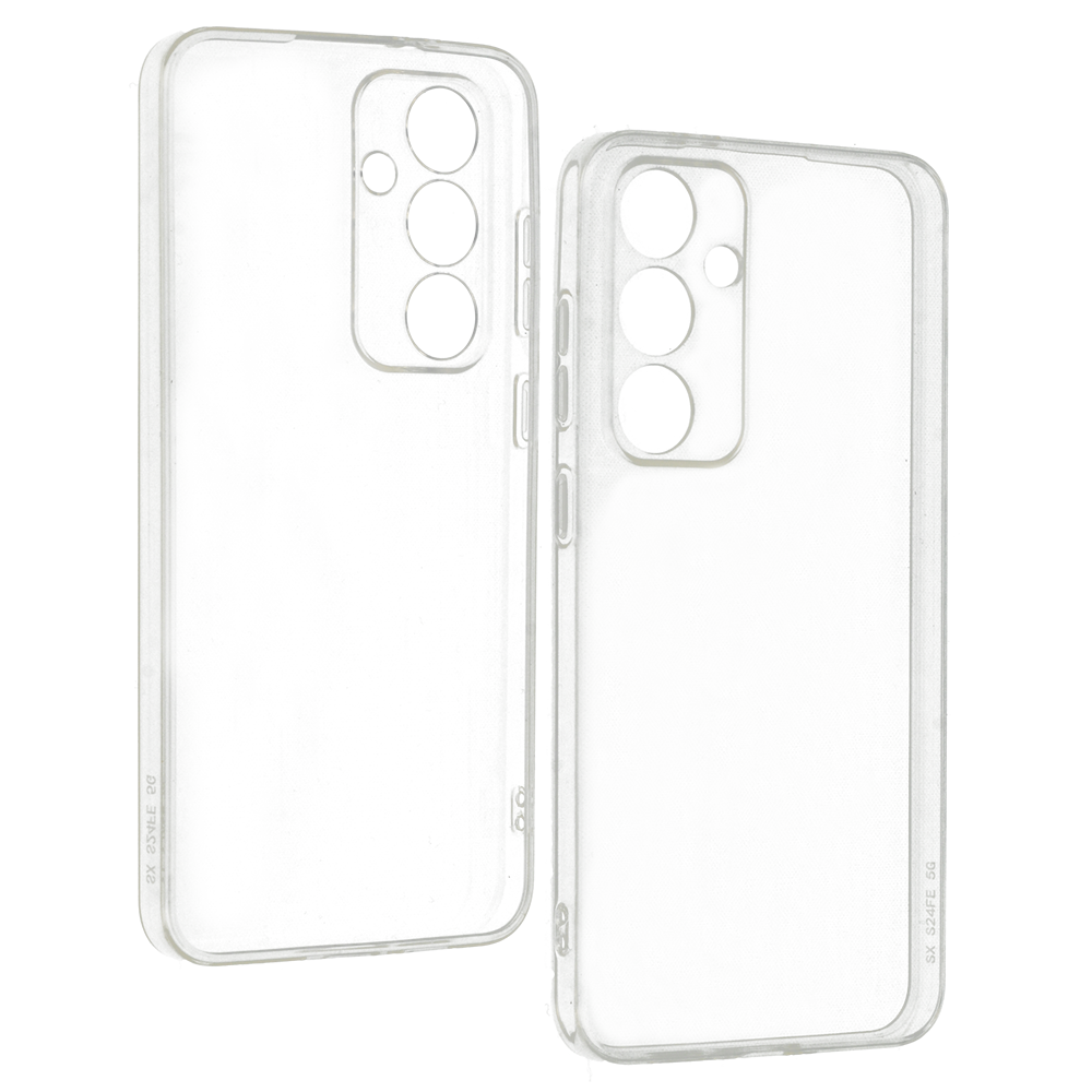 Aizsargvāciņš Samsung Galaxy S24 FE – Ultra Clear 1mm, caurspīdīgs — attēls 4