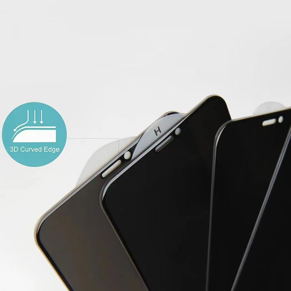 Aizsargstikls iPhone 17 PRO MAX – Privacy, melns — attēls 4
