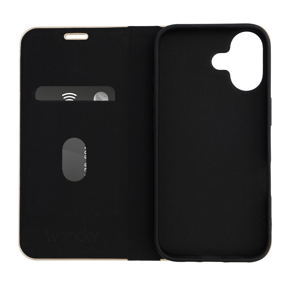 Aizsargvāciņš iPhone 17 – Wonder Frame, melns — attēls 4