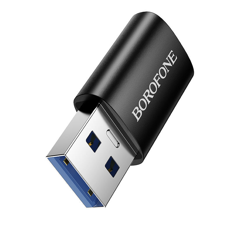 Adapteris Borofone Adapter BV26B - USB to Type C - black — attēls 4