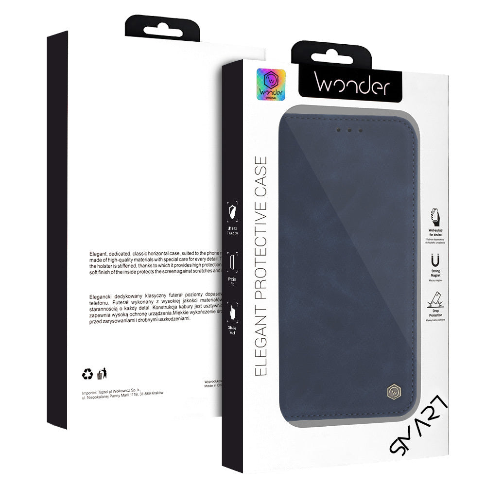 Aizsargvāciņš iPhone 17 Pro Max tumši zils – Wonder Smart