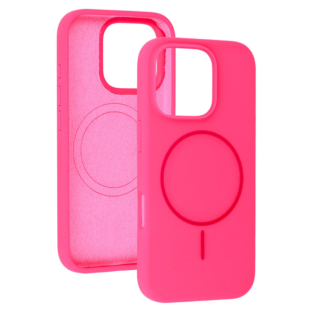 Slim Silicone MagSafe vāciņš Samsung Galaxy S25 Ultra, rozā — attēls 4