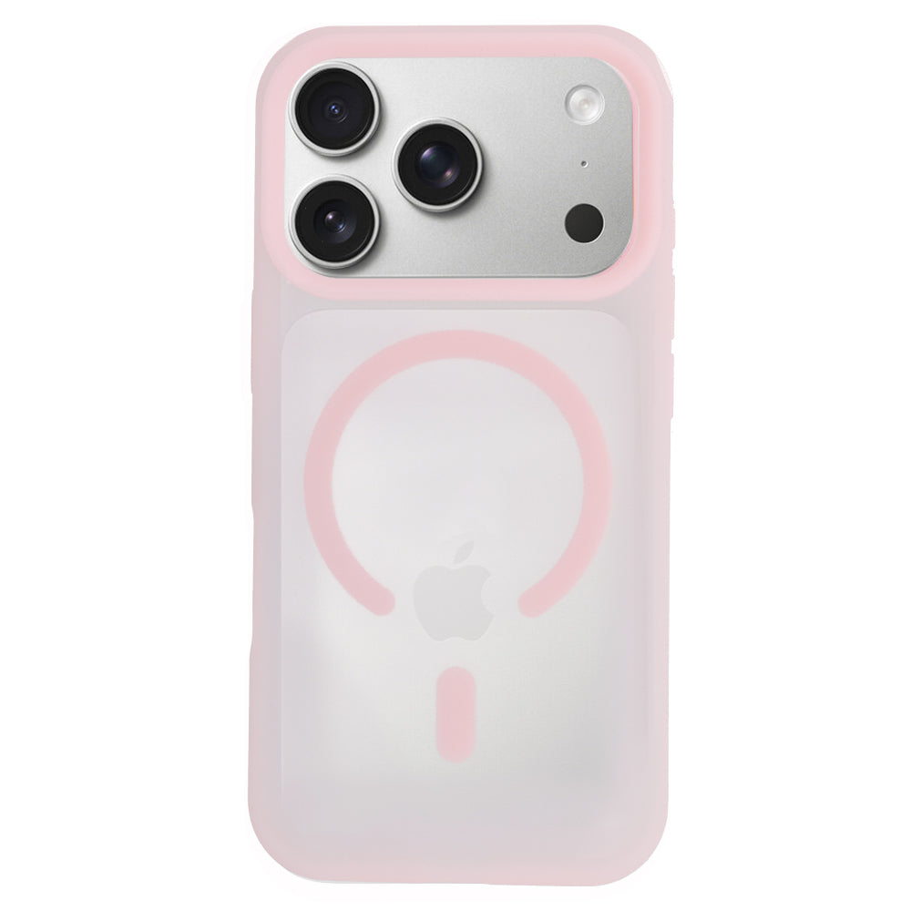 Aizsargvāciņš iPhone 17 light – Tel Protect Mist Matte Magsafe, rozā — attēls 2
