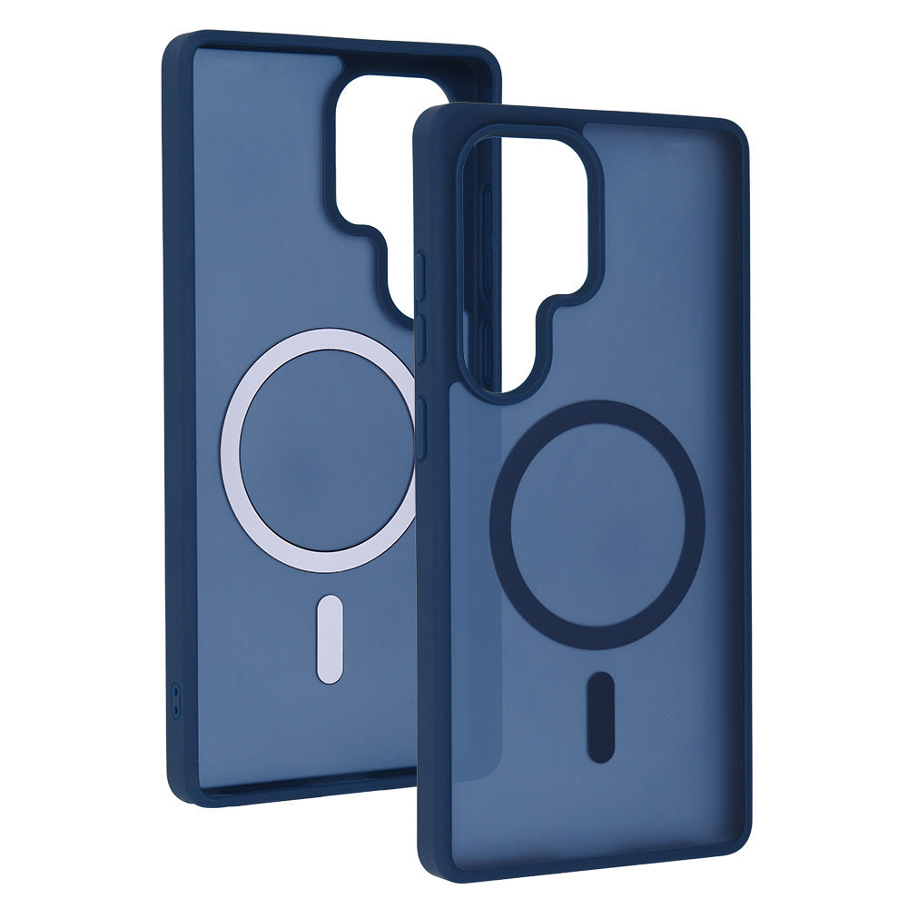 Aizsargvāciņš Samsung Galaxy S26 Ultra – Tel Protect Aura Matte Magsafe, tumši zils — attēls 4