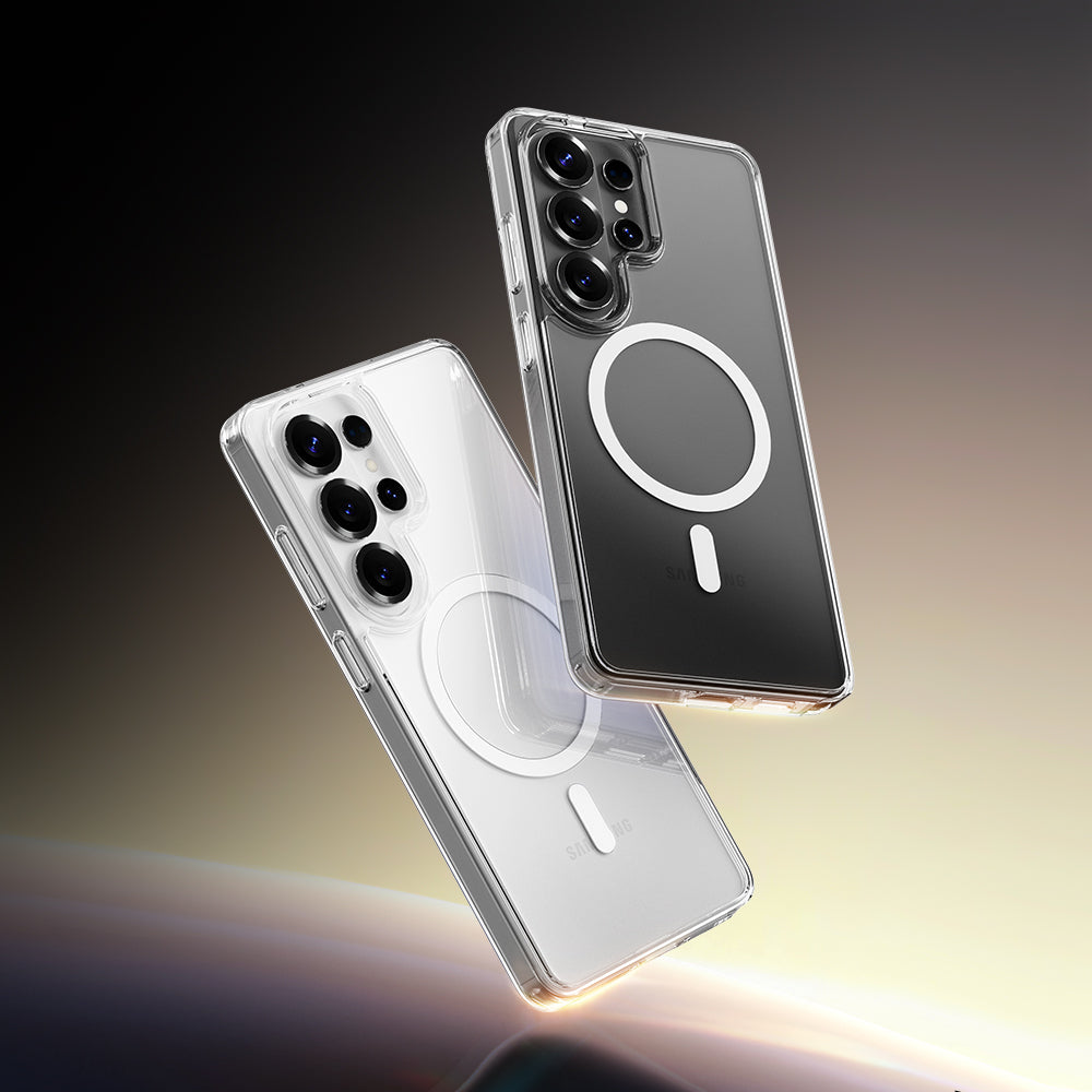 Aizsargvāciņš Samsung Galaxy S26 – Rock Crystal Transparent Series Magnetic, caurspīdīgs — attēls 2