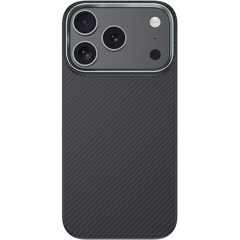 Aizsargvāciņš iPhone 17 Pro Max/18 Pro Max – Benks Magnetic Armor Air Kevlar Metal Frame 600D (C.K.FL.AP.BK.0070), melns — attēls 4