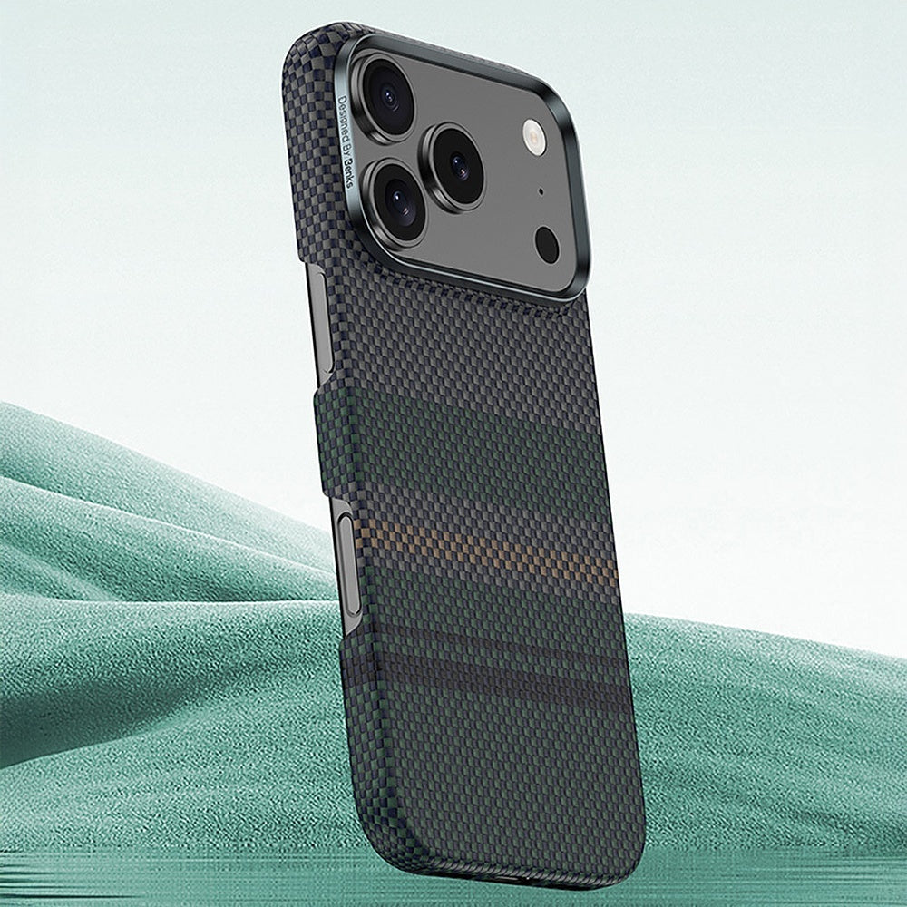 Aizsargvāciņš iPhone 17 – Benks Magnetic Armor Air Aurora Kevlar 600D (0067) — attēls 2
