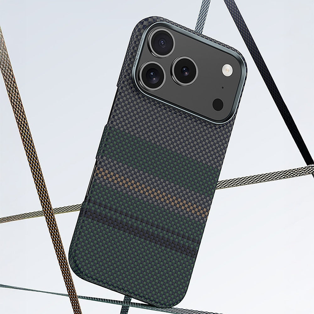 Aizsargvāciņš iPhone 17 – Benks Magnetic Armor Air Aurora Kevlar 600D (0067) — attēls 4