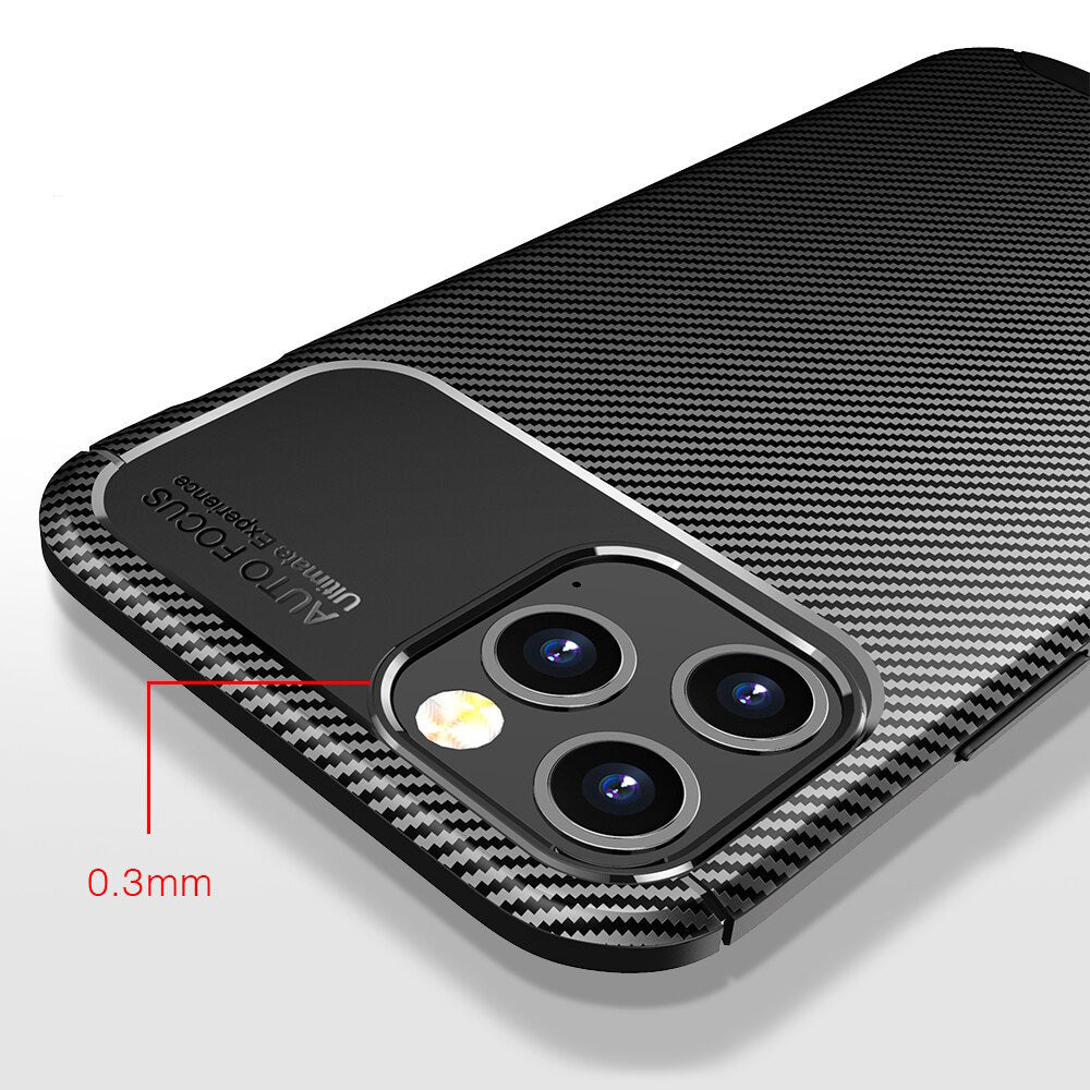 Aizsargvāciņš Samsung Galaxy A27 5G – Tel Protect Carbon Elite, melns — attēls 2