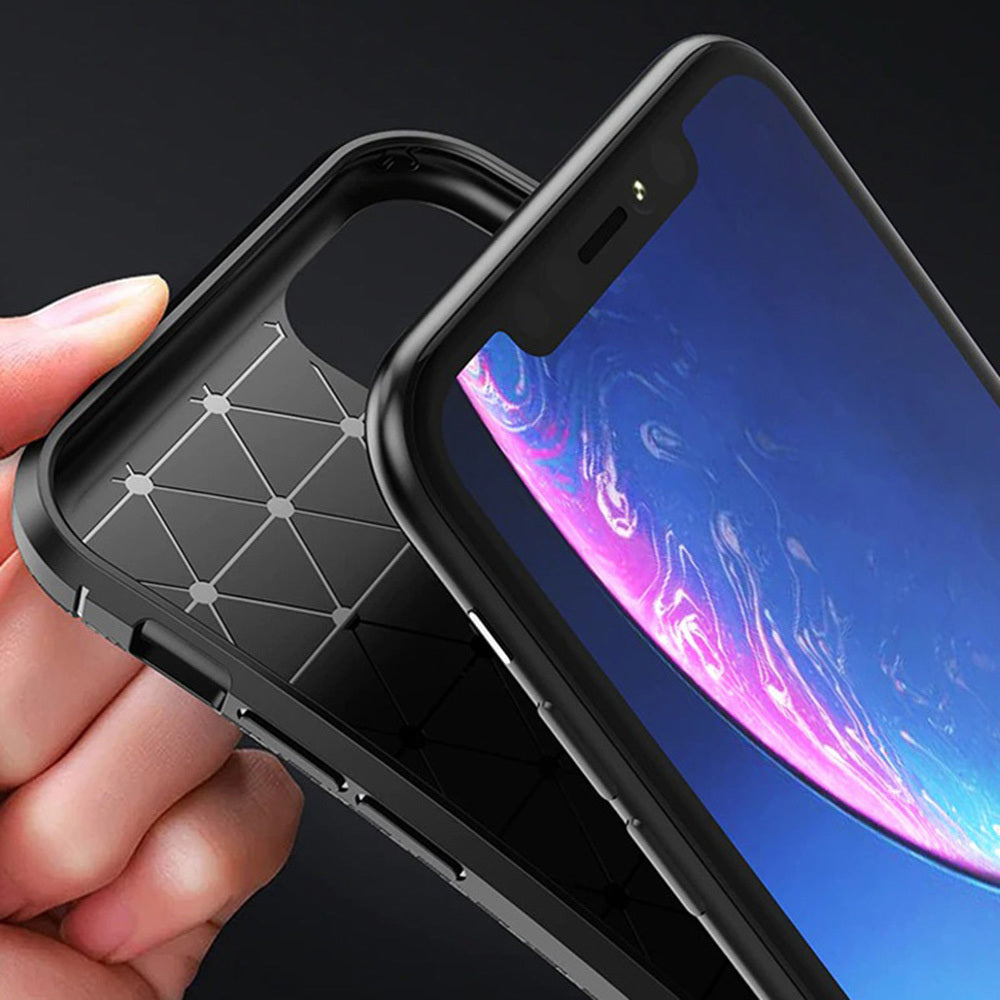 Aizsargvāciņš Samsung Galaxy A27 5G – Tel Protect Carbon Elite, melns — attēls 4
