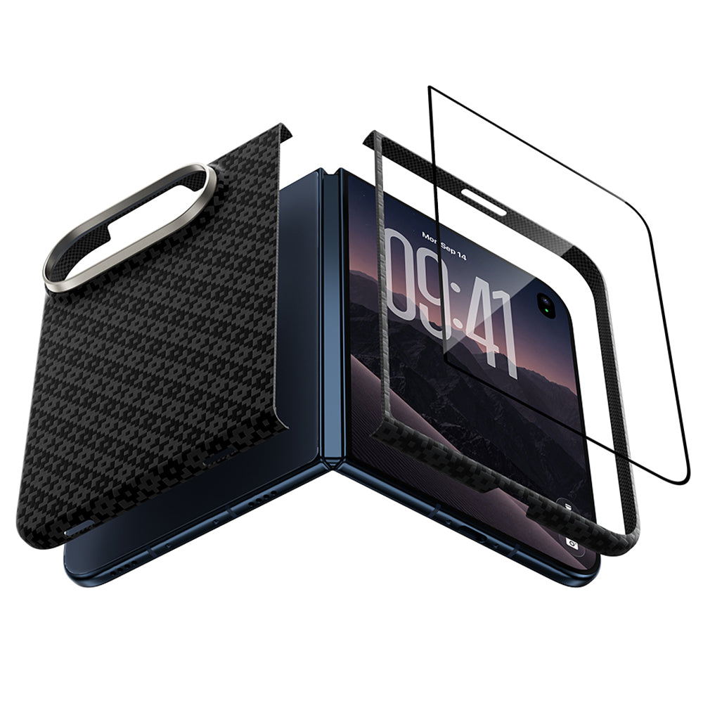 Benks ArmorGrid Air Grand Combo aizsargvāciņš iPhone Duo, melns