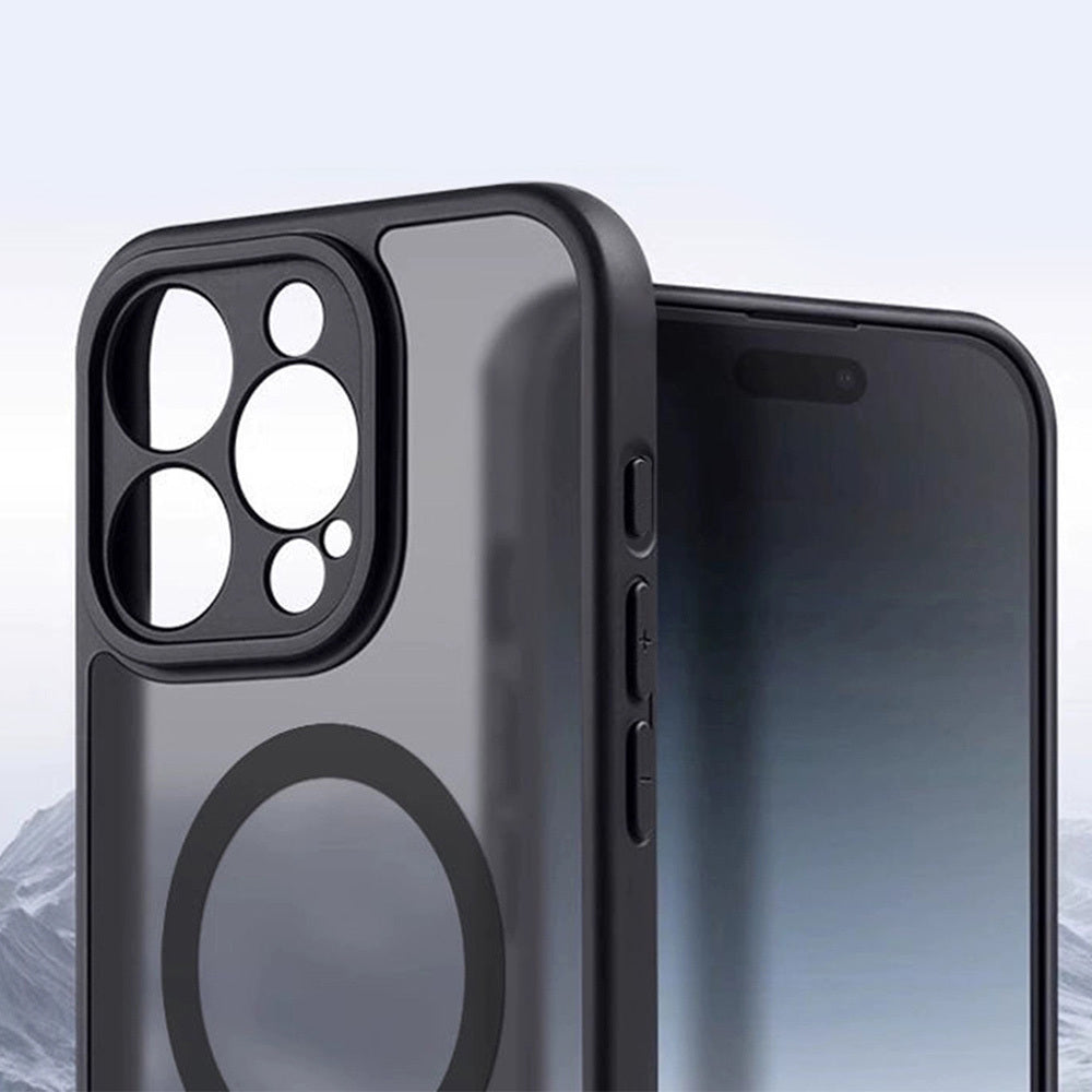 Full Matte Mag Cover aizsargvāciņš Xiaomi Redmi 17C 5G, melns