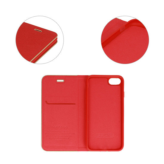 Aizsargvāciņš iPhone 12 Mini – Vennus with frame, sarkans — attēls 4