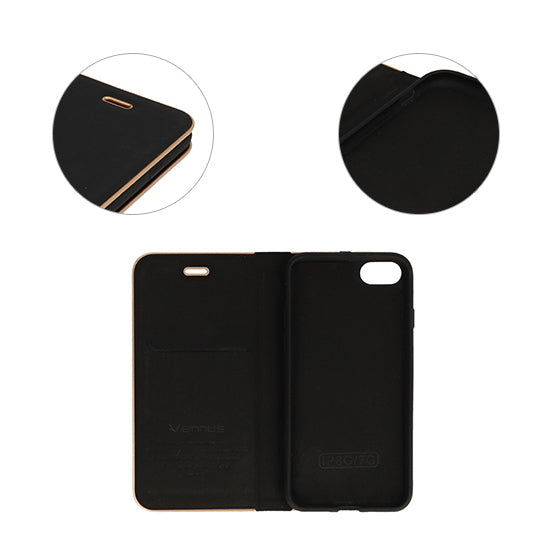 Aizsargvāciņš iPhone 12 Pro Max – Vennus with frame, melns — attēls 4