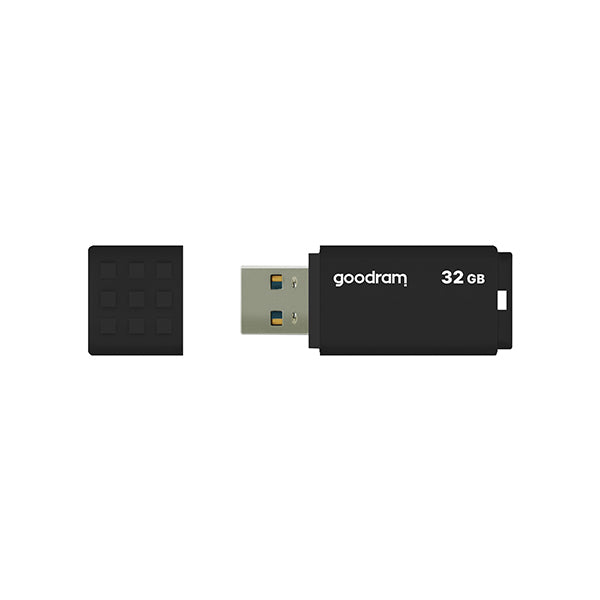 USB zibatmiņa GOODRAM UME3 Pendrive - 32GB USB 3.0 BLACK — attēls 3