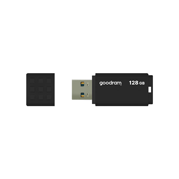 USB zibatmiņa GOODRAM UME3 Pendrive - 128GB USB 3.0 BLACK — attēls 3