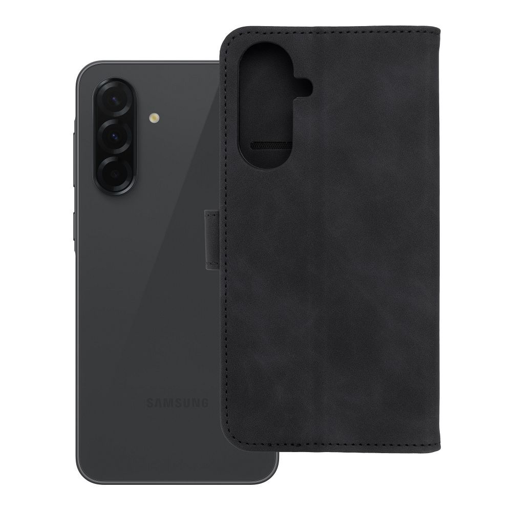 Atverams vāciņš Samsung Galaxy A36 5G – Tender Book, melns