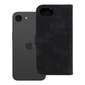 Atverams vāciņš iPhone 16e – Tender Book, melns